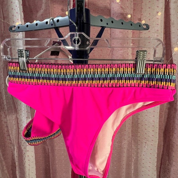 Source Unknown Pink Tribal Trim Bikini - Picture 5 of 6